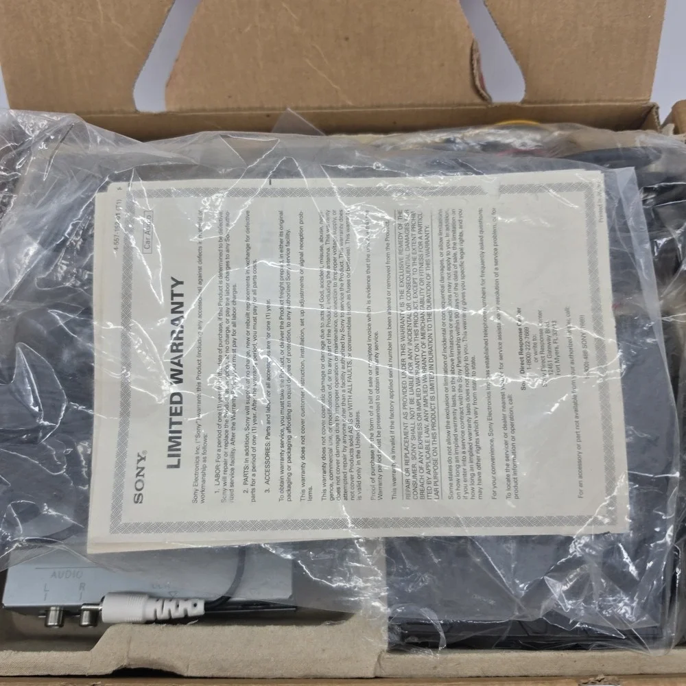 Sony CDX-415RF 10 Disc CD Changer w/ Controller Open Box New Never Used OEM